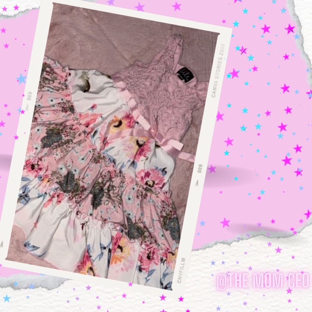 FLORAL LACE DRESS